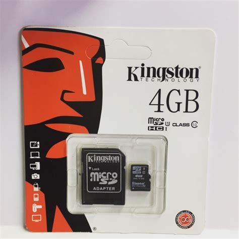 For example, libreelec can run from a smaller card. Memory Card Micro SD 4GB Kingston CLASS10 | Shopee Thailand