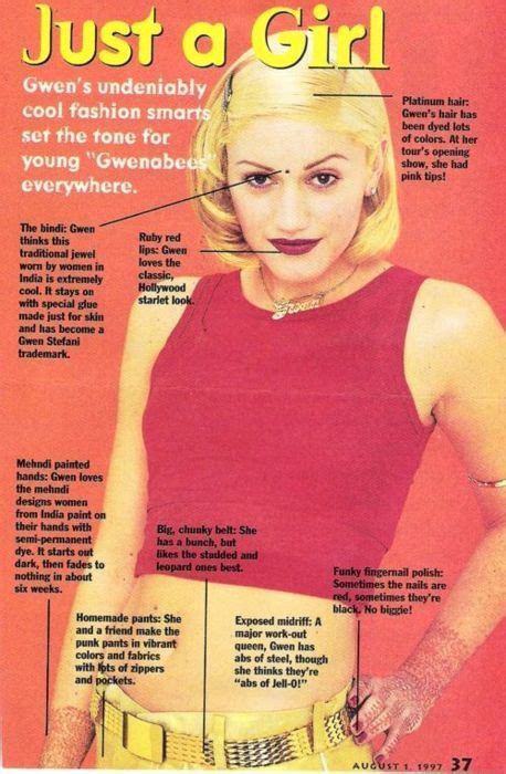 From wikipedia, the free encyclopedia. Gwen Stefani | Gwen stefani 90s, Gwen stefani, Gwen