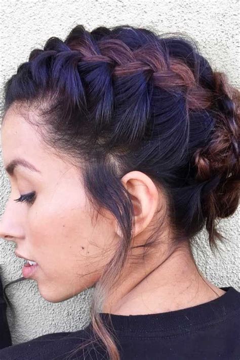 17 Braided Hairstyles For Short Hair Look More Beautiful