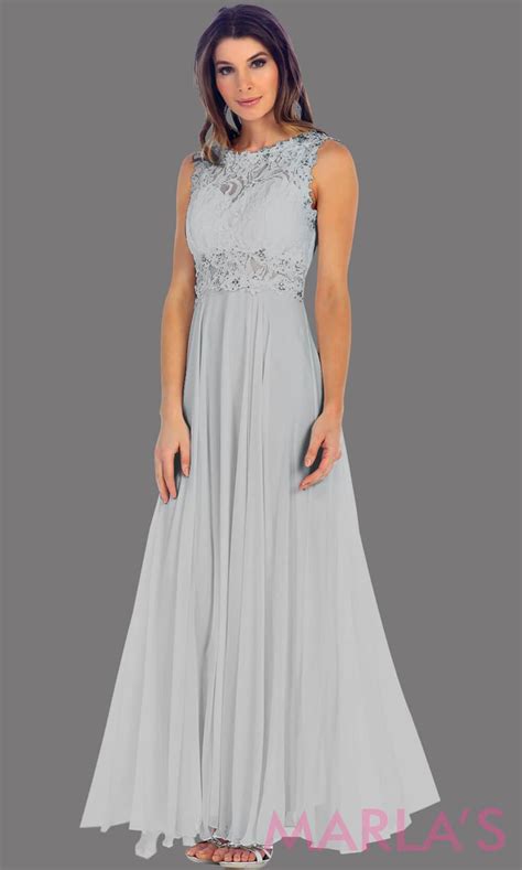 long white simple flowy dress marlasfashions 1016 10l