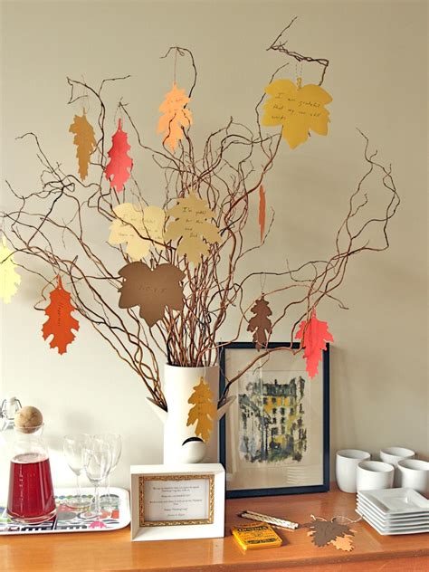 Maybe you would like to learn more about one of these? New Thanksgiving Tradition: Create a Thankful Tree | HGTV