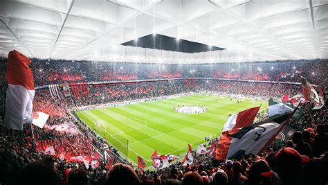 Cofinanced from private money by billionaire van beuningen, this venue proved to be a model used for decades in other cities. Feyenoord Stadium on Behance