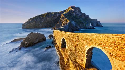 Gaztelugatxe Bing Wallpaper Download