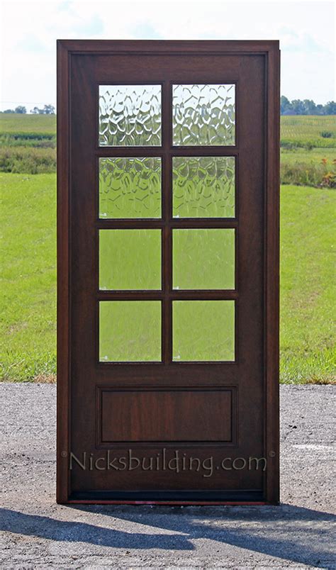 We believe in helping you find the product that is right for you. Exterior Single Mahogany Doors