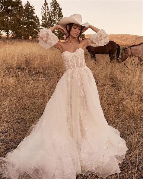 Country Style Wedding Dresses Inspiration For You In 2021 Country
