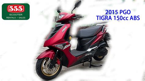 2015 PGO TIGRA 150cc ABS YouTube