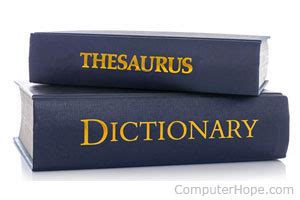 What is thesaurus?