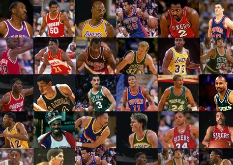 Legends Of The Nba 25 Best Players Of The 80s Bleacher Report