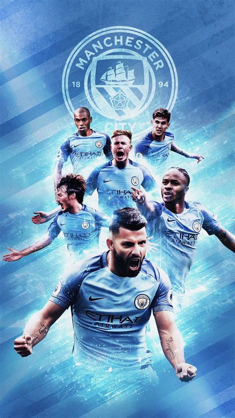Football Mobile Wallpapers On Behance Manchester City Wallpaper