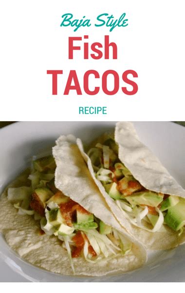 The Chew Baja Style Fish Tacos Recipe