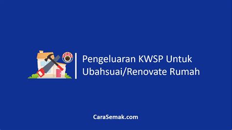 Anda mesti mempunyai pelan rumah yang diluluskan. Cara Pengeluaran KWSP Untuk Ubahsuai Rumah Renovate