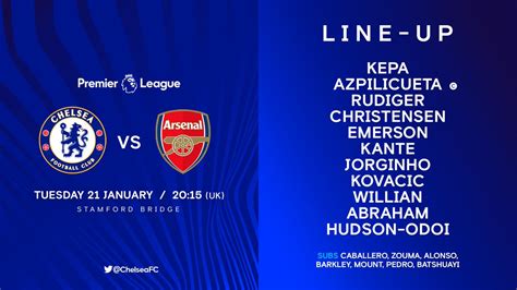 Arsenal are facing rivals chelsea at the emirates stadium in a huge premier league clash today.the blues will welcome back record signing . Chelsea - Arsenal, formacionet zyrtare - Lajmi.net
