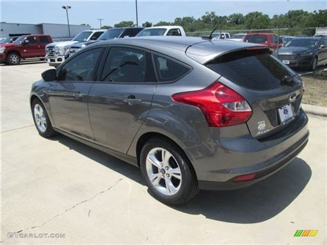 Ford focus is available in different forms such in oxford, white color ford focus provides a calm and classy look to the car. 2014 Sterling Gray Ford Focus SE Hatchback #84193865 Photo ...