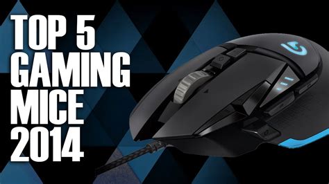 Top 5 Gaming Mice 20142015 Holiday Buyer Guide Youtube