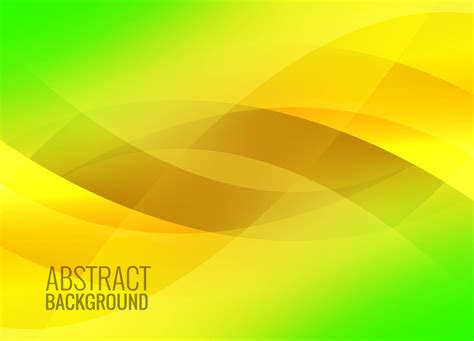 Abstract Green Colorful Wavy Background 241447 Vector Art At Vecteezy