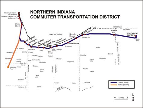 Detailed Map Of Northwest Indiana