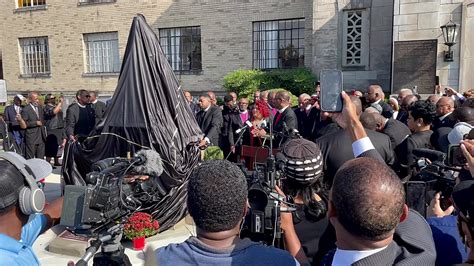 Unveiling Statue Of Cogic Founder C H Mason In Front Of Historic