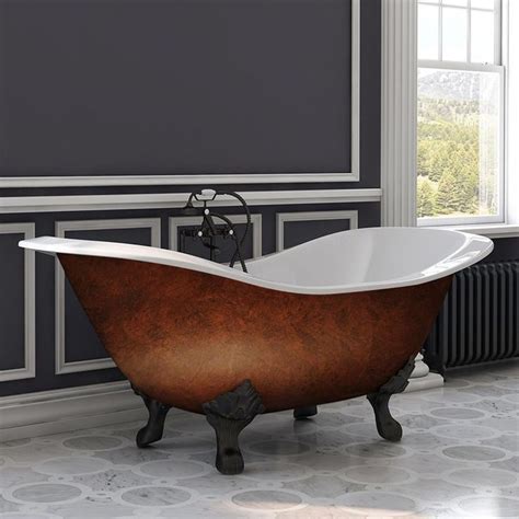 Our cast iron tub reviews include the highly rated kohler bellwether tub, toto cast iron tub, and more. Cast Iron Double Ended Slipper 71" x 30" Freestanding ...
