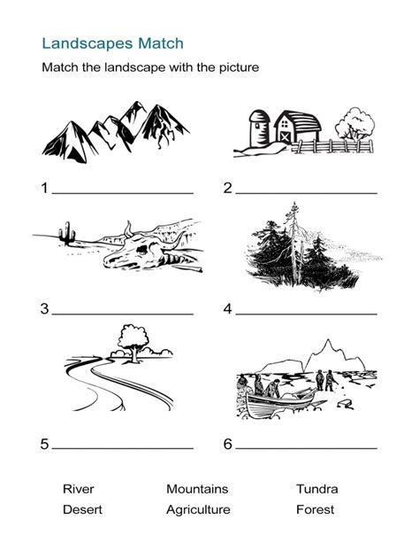 Geography Printable Worksheets For Kids