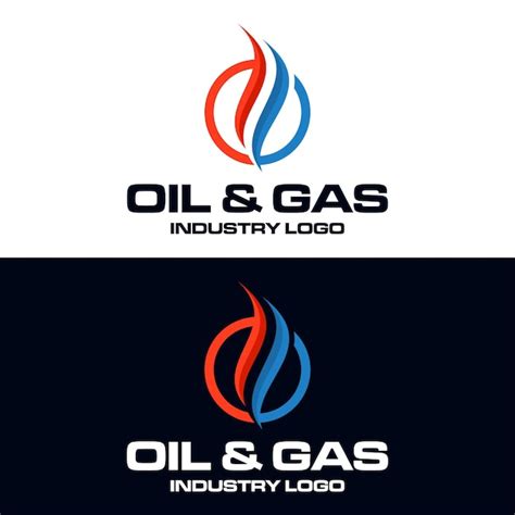 Premium Vector Oil Gas Logo Design Template