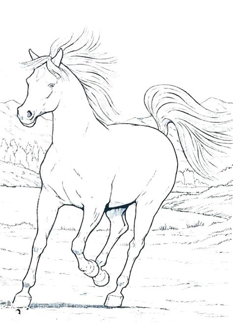 Show Jumping Coloring Pages at GetColorings.com | Free printable