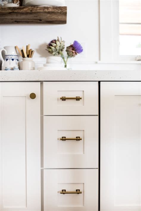 Read on for tips on choosing and installing the best. Classic Brass Cabinet Hardware from The Home Depot | Cabinet hardware, Kitchen hardware, Brass ...