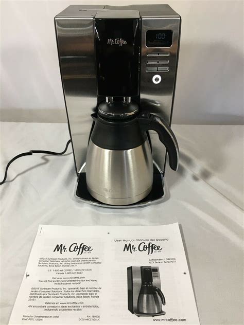 Mr Coffee Bvmc Pstx91 Rb 10 Cup Coffee Maker Optimal Brew Thermal