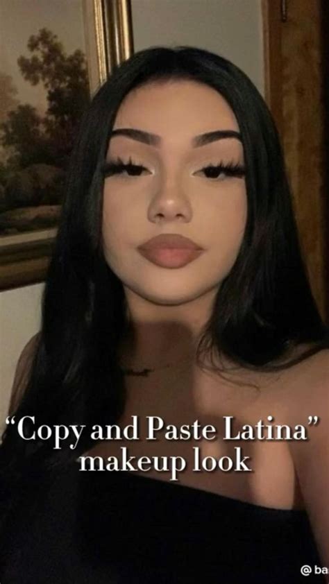 Latina Make Up Tutorial💗 Makeup Routine Baddie Makeup Latina Makeup