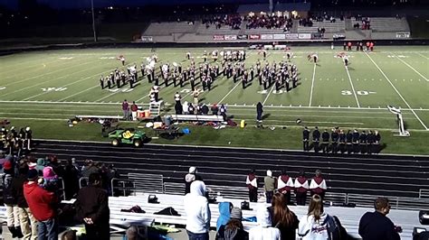 Papillion Lavista Marching Band Opens The Their Last Game For 2012