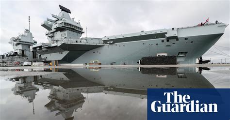 Hms Queen Elizabeth Aircraft Carrier Heads To Us To Carry First