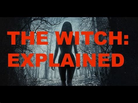 The pact è un film horror prodotto dagli stati uniti nel 2012, diretto e scritto da nicholas mccarthy. The Witch Movie: Explained - YouTube