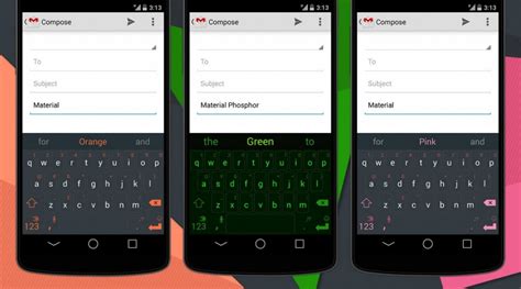 Swiftkey Brings New Colored Material Design Theme Pack To Users