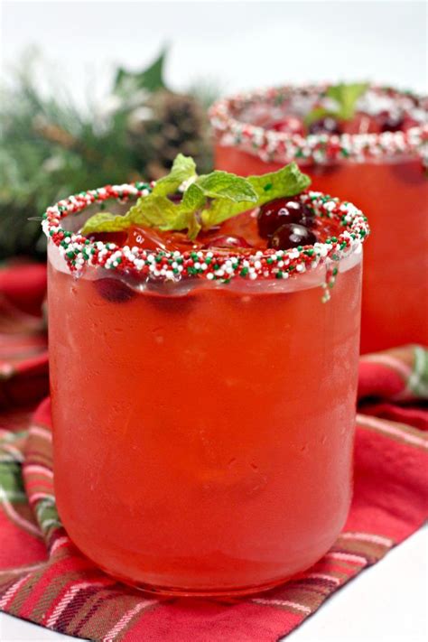 need a christmas themed cocktail that is perfect for any christmas party or get together
