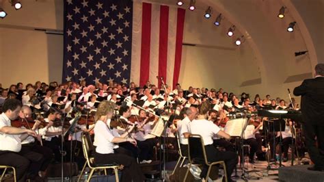 The Orlando Philharmonic Orchestra Performs The National Anthem Youtube