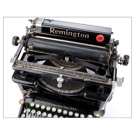 Preciosa Máquina De Escribir Antigua Remington 12 Muy Bonita Usa 1927