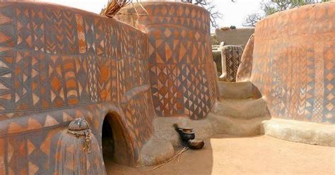 Amazing Round Village Called Tiebele Located In The West African