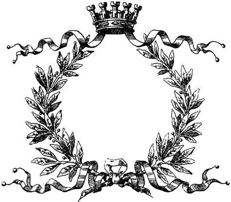 Are you looking for the best wreath clipart black and white for your personal blogs, projects or designs, then clipartmag is the place just for you. Crown and Wreath | ClipArt ETC