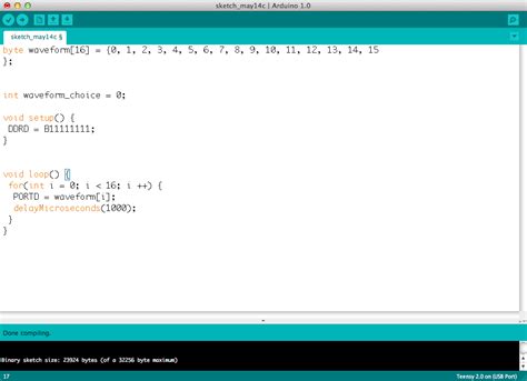Little Scale On Using Arrays In The Arduino Ide
