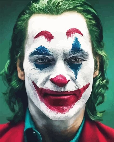 Joker Face Paint By Number Num Paint Kit