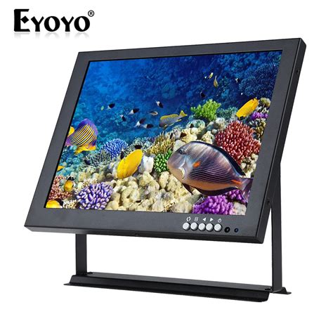 Eyoyo 10 Inch Ips Lcd Monitor Screen 43 1024768 Hdml Bnc Vga Video