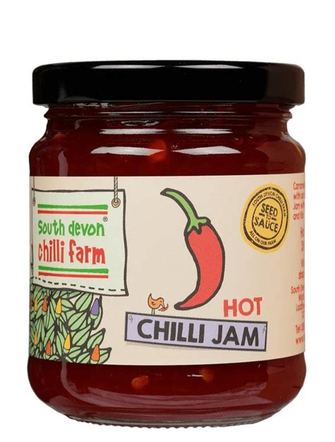 Hot Chilli Jam 250g South Devon Chilli Farm
