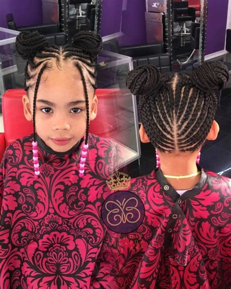 The braids, the cornrows, the knots, etc. Braids For Kids - 50 Splendid Braid Styles For Girls - The ...