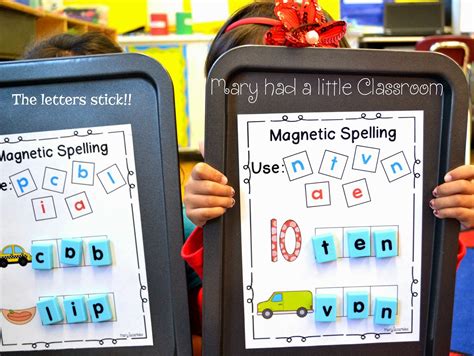 Mary Had A Little Classroom A Great Way To Use Magnetic Letters For