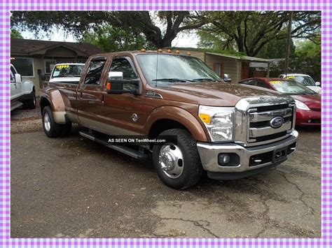 2011 Ford F 350 6 7 Diesel Lariat Package Crew Cab