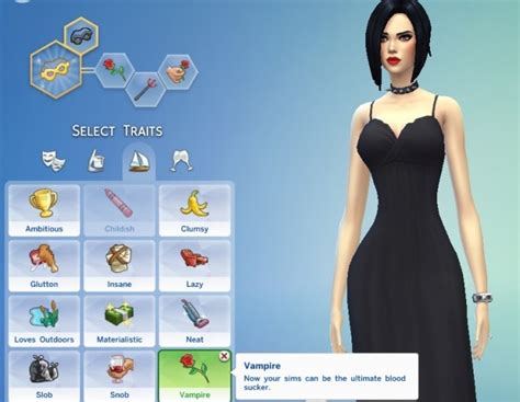 Vampire Trait By Pastel Sims Sims 4 Mods
