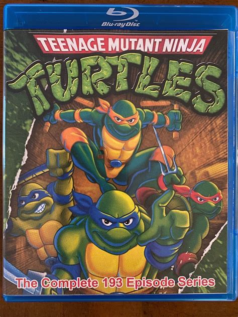 Teenage Mutant Ninja Turtles Complete TV Series Blu Ray Etsy
