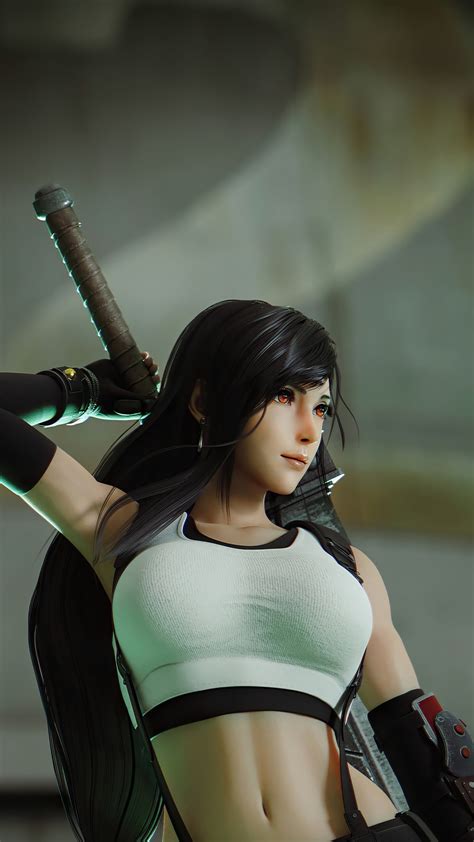 Tifa Lockhart Final Fantasy 7 Remake Video Game Final Fantasy Vii Remake Hd Phone Wallpaper