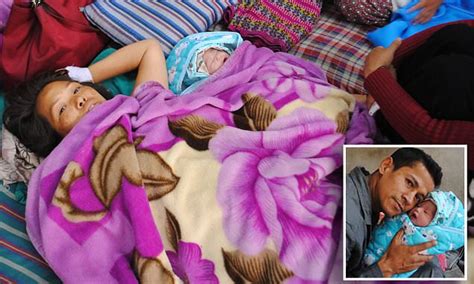 The Terrified Mother Who Gave Birth As The Nepal Earthquake Struck I Watched Cracks Appear In