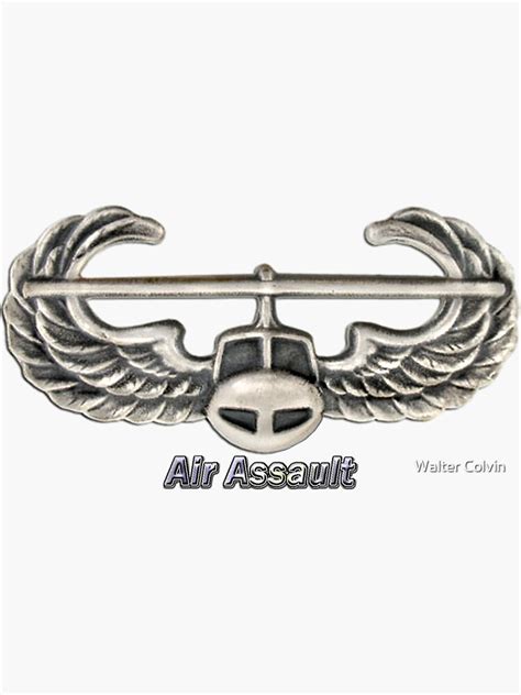 Air Assault Badge Sticker For Sale By Skyviper Redbubble