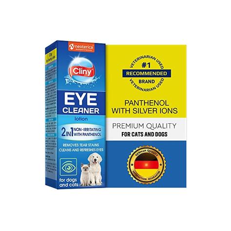 Cat And Dog Eye Wash Drops And Tear Stain Remover Cleaner Eye Infection
